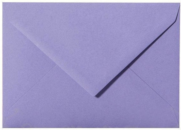 Briefumschläge DIN C6 - Lila - Individuelle Einladung